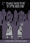 Make Way for Tomorrow  Criterion DVD